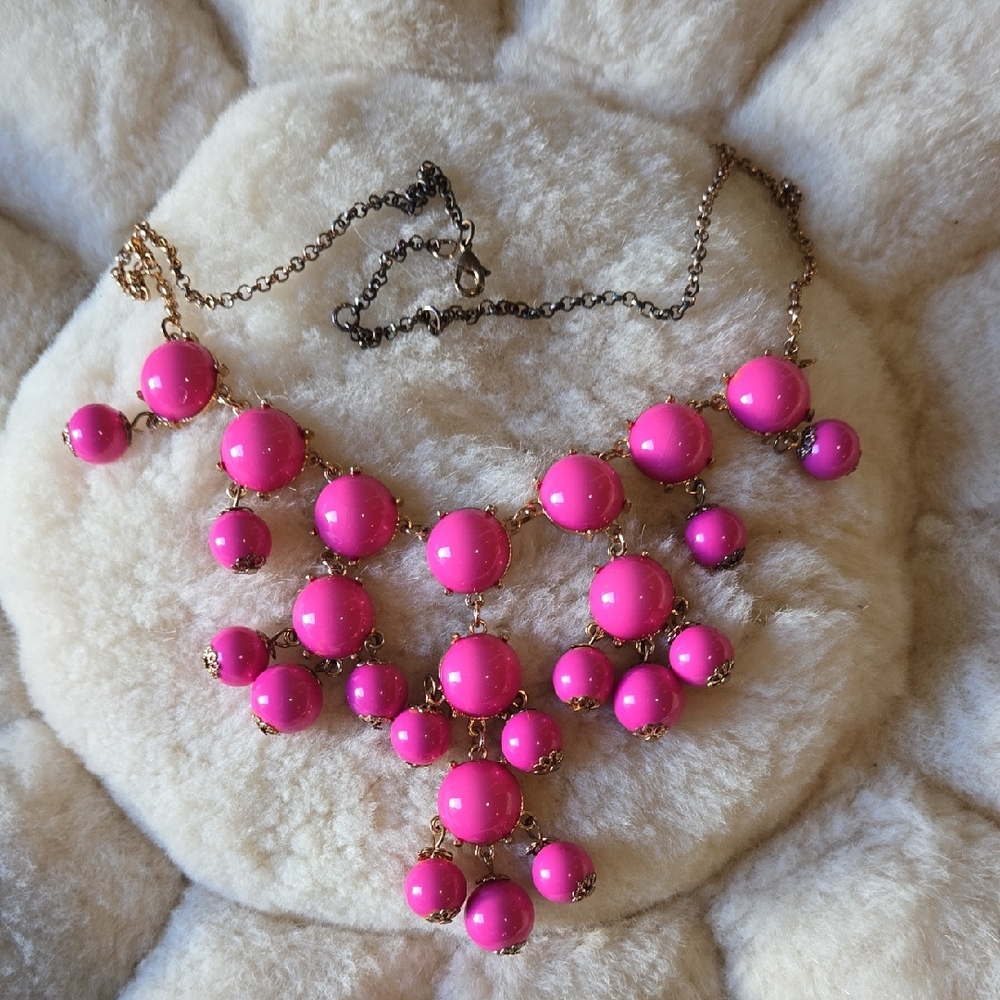 Pink Statement Necklace